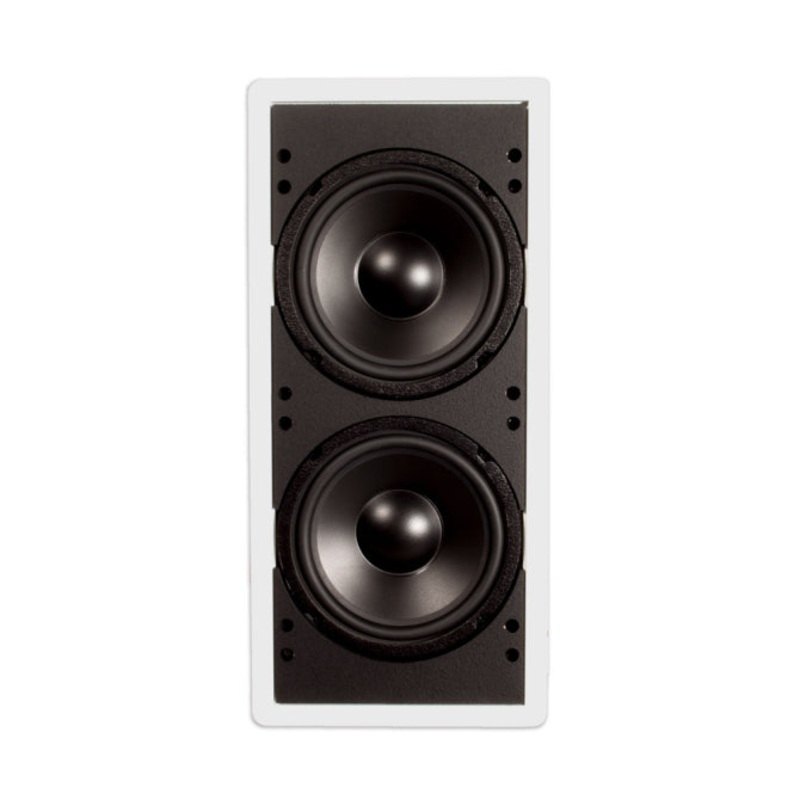 SolidDrive IW200-SUB-KIT Dual In-Wall Subwoofer Kit – 8″