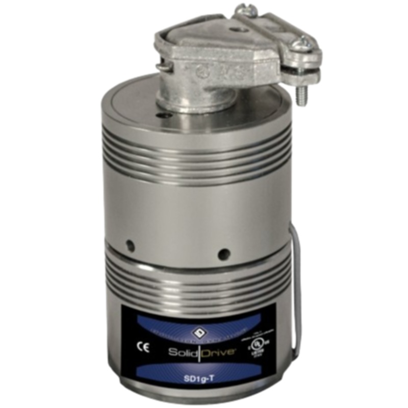 SolidDrive SD1G-T Glass Surface Mount Actuator with Transformer in Titanium
