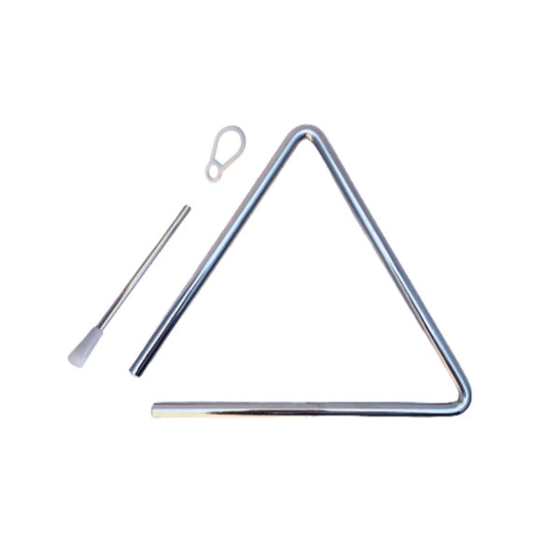 Angel APTR-8 Triangle with Stick and Holder – 8″