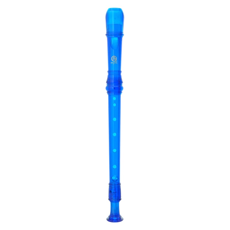 Angel ASRB-251-BL Soprano 2pc Recorder Baroque (Blue)
