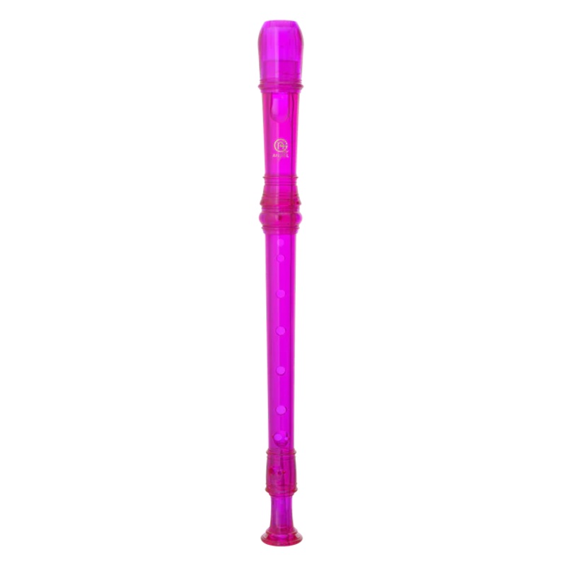 Angel ASRB-251-PU Soprano 2pc Recorder Baroque (Purple)