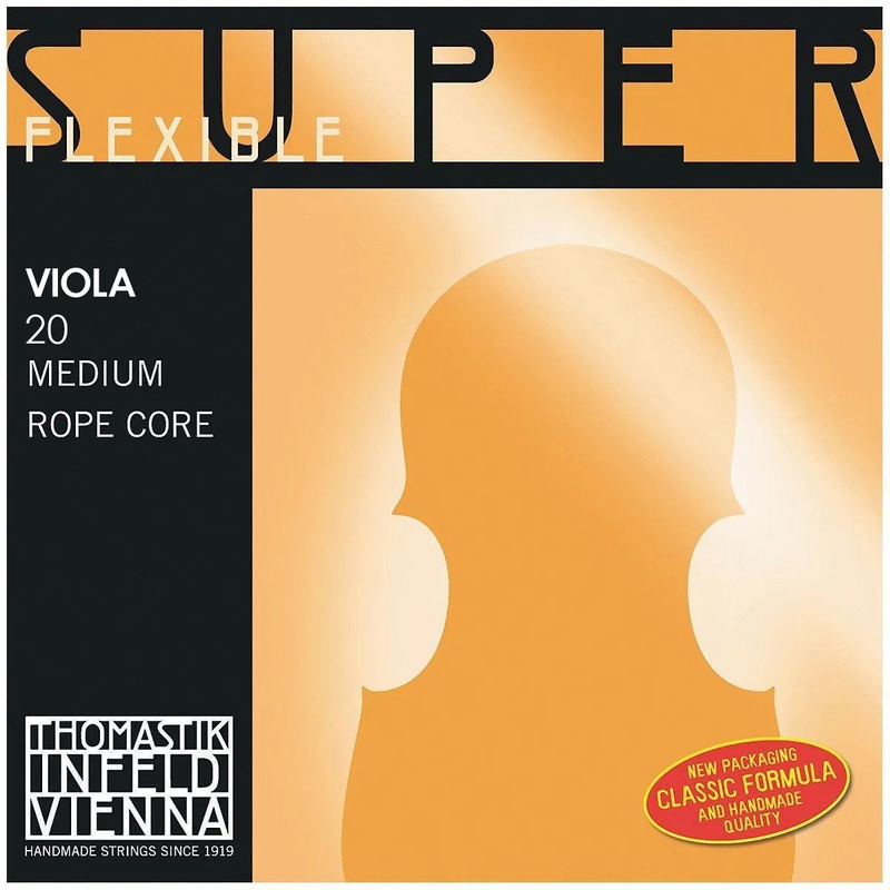 Thomastik Infeld Vienna SUPERFLEXIBLE Viola G String 4/4 – 37cm (Chrome Wound)