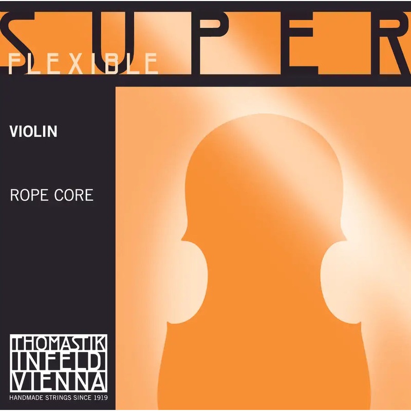 Thomastik Infeld Vienna SUPERFLEXIBLE Violin String Set 4/4 – 32.5cm (#8 E)