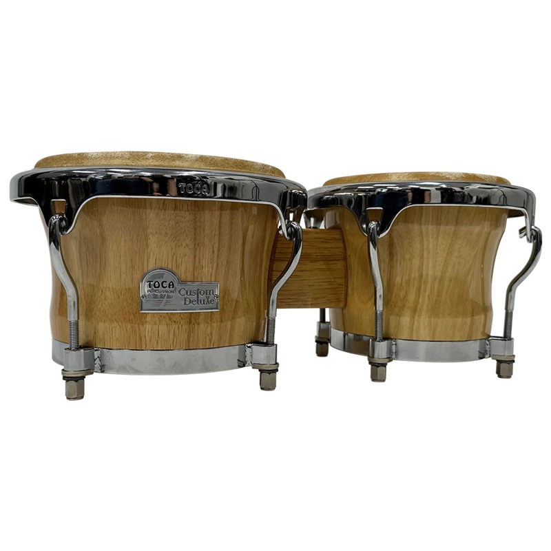 Toca 2150-N Synergy Deluxe Bongos – 6″, 6 3/4″ (Natural)