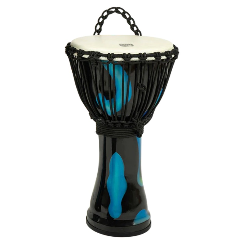 Toca SFMDJ-10BL Djembe – 10″ (Blue Magma Freestyle)