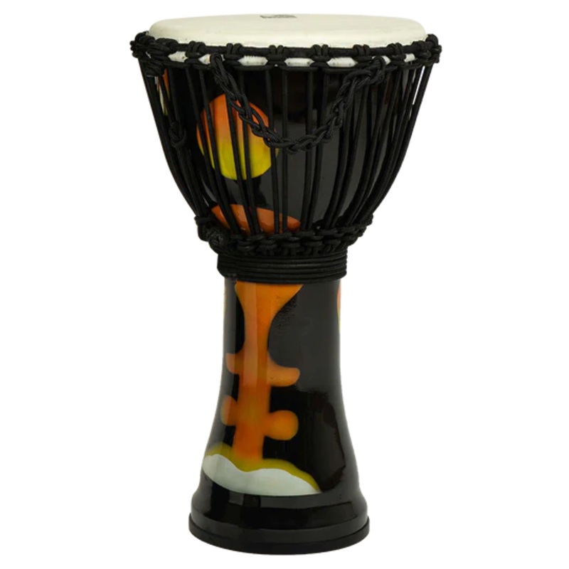 Toca SFMDJ-10OR Djembe – 10″ (Orange Magma Freestyle)