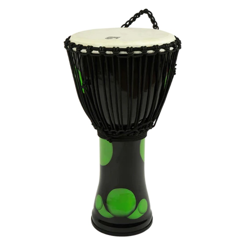 Toca SFMDJ-12GR Djembe – 12″ (Green Magma Freestyle)