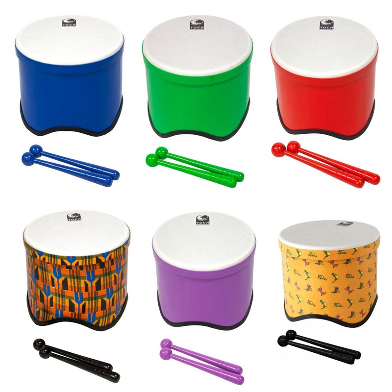 Toca TF2T-6PK Freestyle II Lightweight Tom Tom – 10″ (Set of 6)