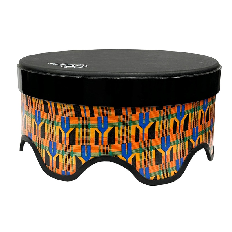 Toca TSSGD-18KT-SLP Sympatico System Gathering Drum – 16″x18″ (Kente Cloth)