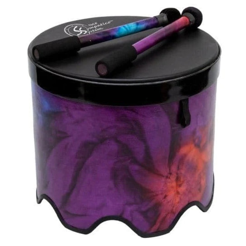 Toca TSSGD-18WPS-SLP Sympatico System Gathering Drum – 8″x18″ (Woodstock Purple)