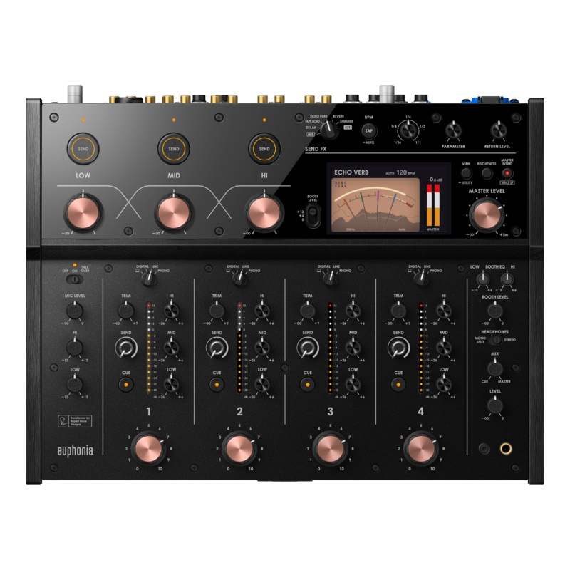 AlphaTheta EUPHONIA 4-Channel Professional Rotary Mixer