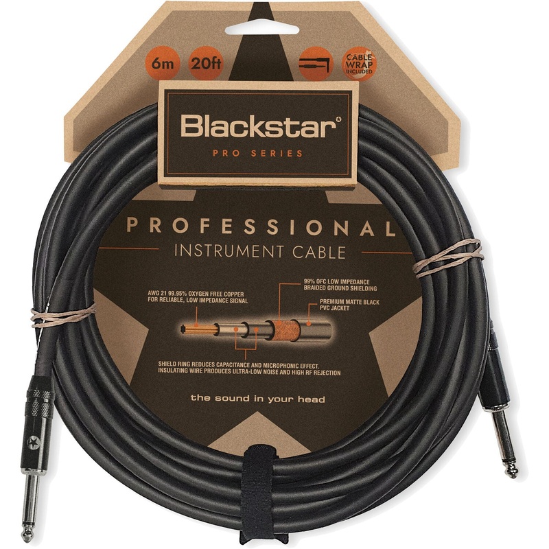 Blackstar BS-CBLPRO3MSS 1/4″ To 1/4″ Professional Cable – 3M