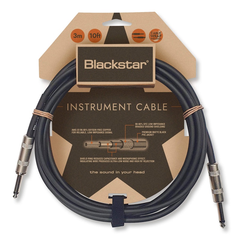 Blackstar BS-CBLSTD3MSS 1/4″ To 1/4 Standard Cable – 3M