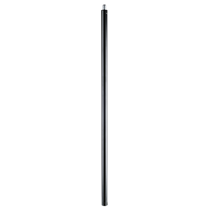 K&M 20004 Extension Rod for Microphone Stands (Black)