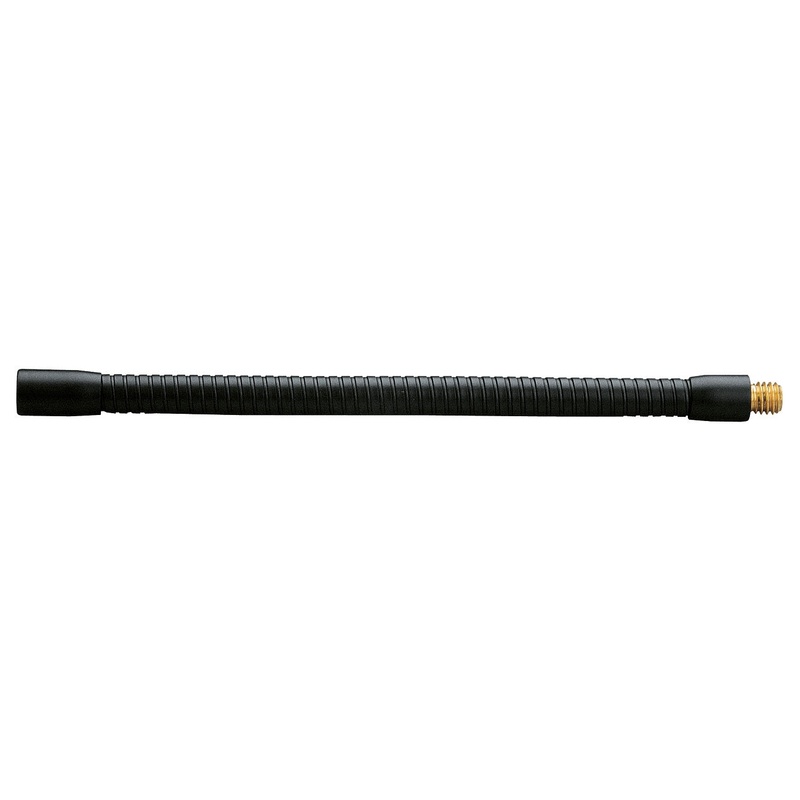 K&M 226 3/8 Male and Female Threads Gooseneck – 3/8″ (Black)