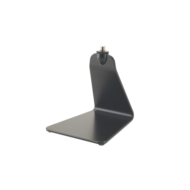 K&M 23250 3/8 Tabletop Microphone Stand – 3/8″ (Black)