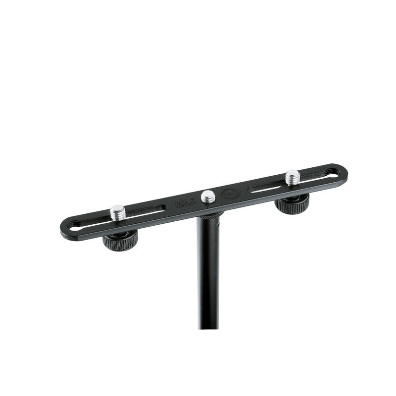 K&M 23550 3/8 Microphone Bar for Stands
