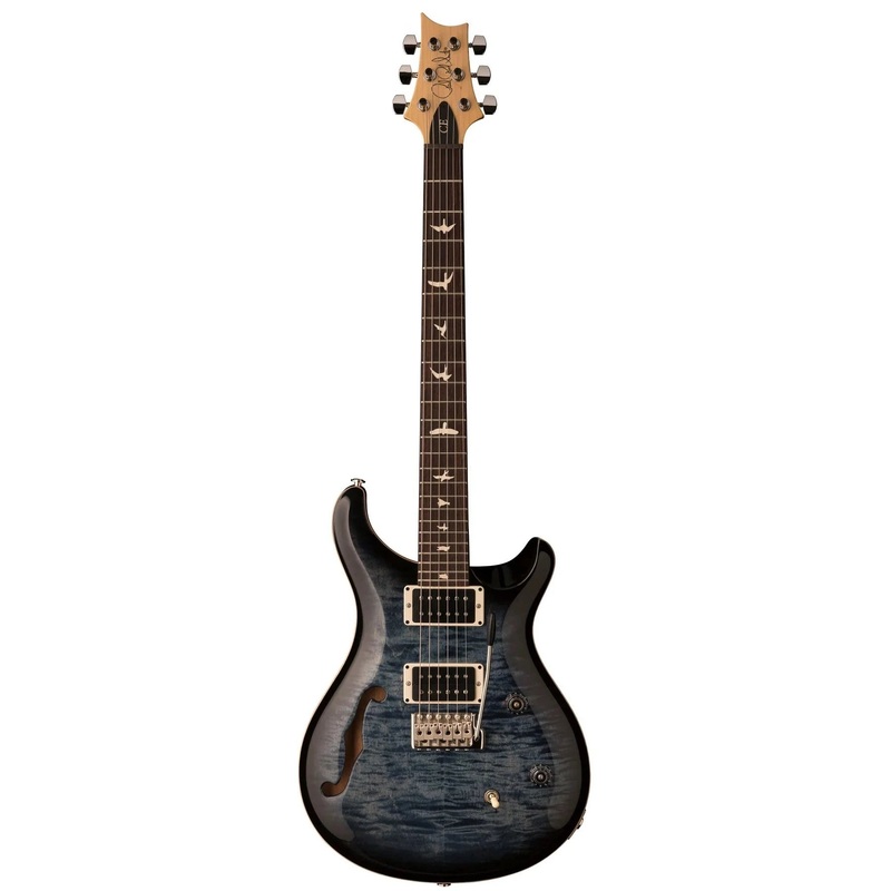 PRS CE 24 Semi Hollow-Body Electric Guitar (Faded Blue Smokeburst)