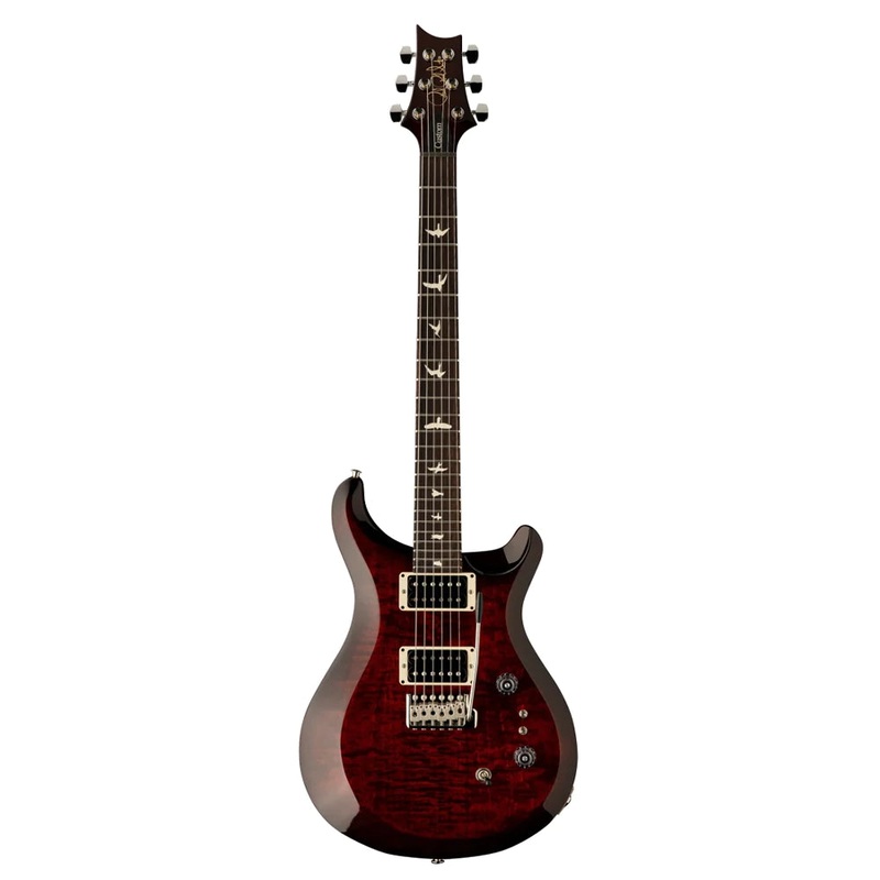 PRS S2 CUSTOM 24-08 Electric Guitar (Fire Red Burst)
