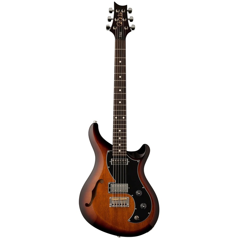 PRS S2 VELA Semi Hollow-Body Electric Guitar (Tobacco Sunburst)