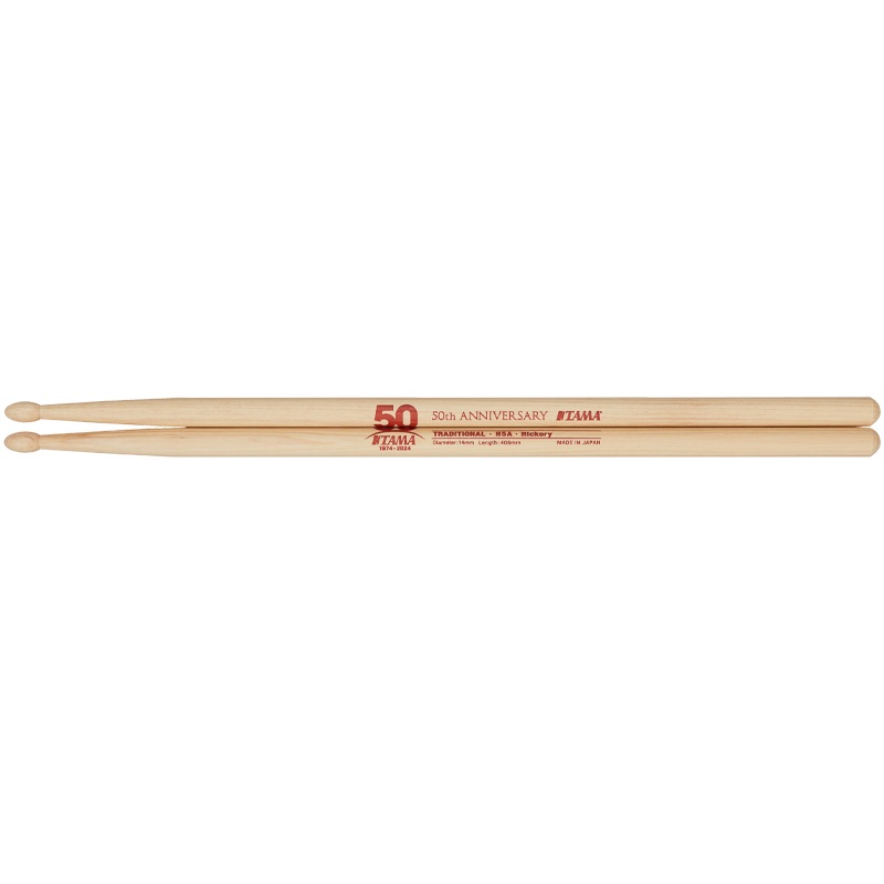 Tama H5A50TH 50th Anniversary Drumstick (American Hickory) – 5A