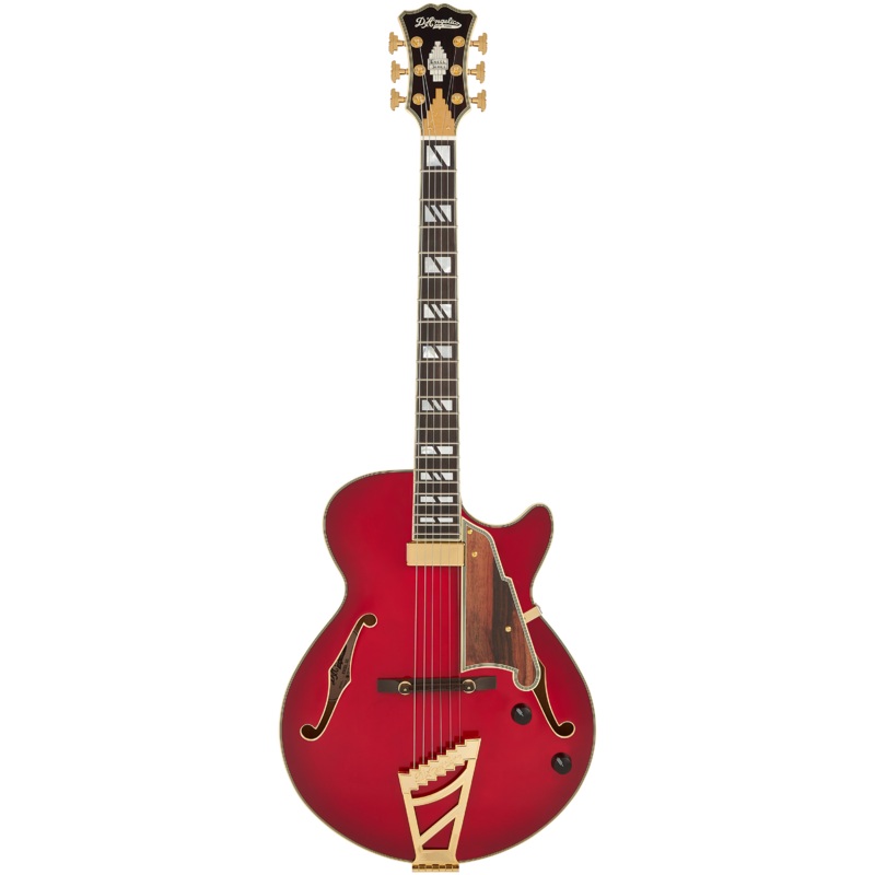 D’Angelico EXCEL SS SOHO Hollow Body Electric Guitar (Dark Cherry Burst)
