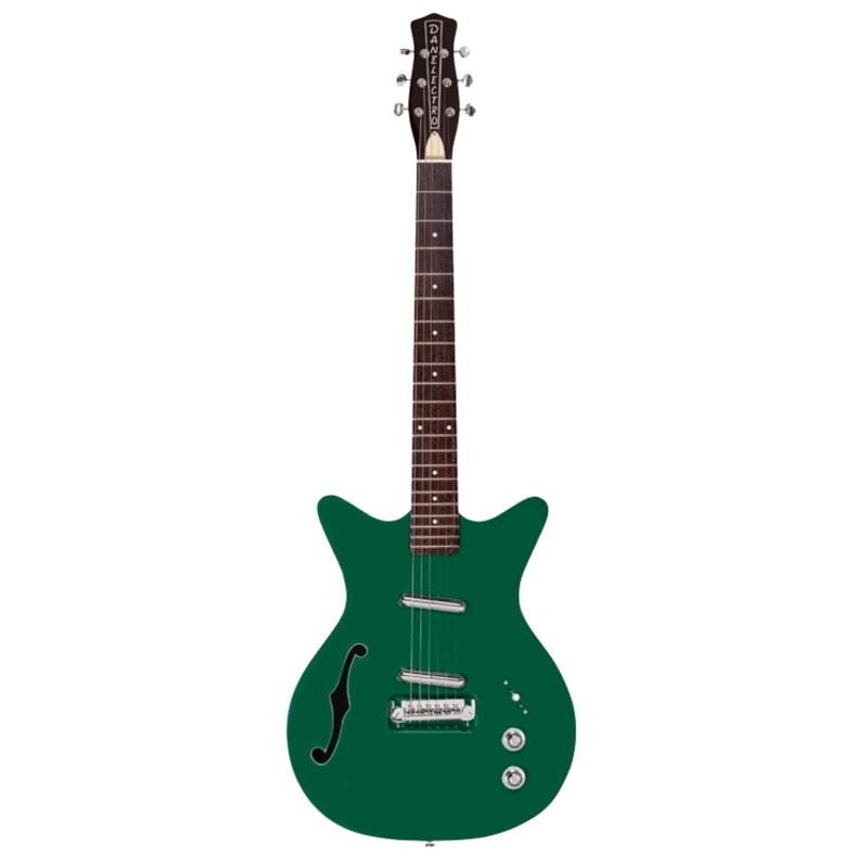 Danelectro FIFTY NINER Semi Hollow-Body Electric Guitar (Jade Top)