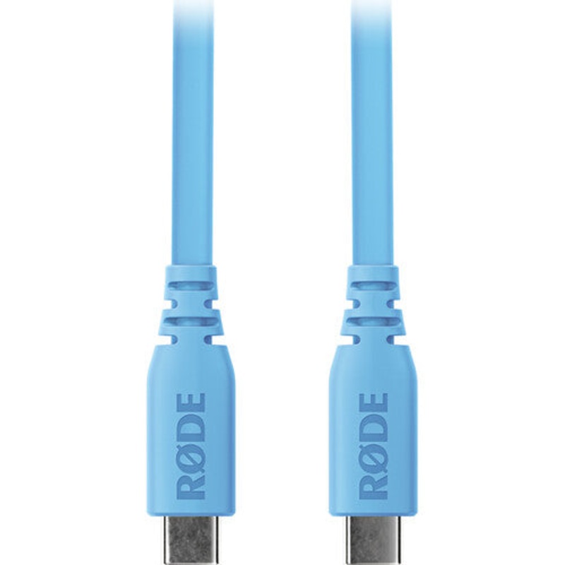 Rode SC17-B USB-C to USB-C Cable (Blue) – 5′