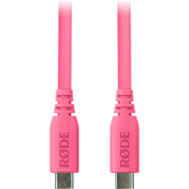 Rode SC17-P USB-C to USB-C Cable (Pink) – 5′