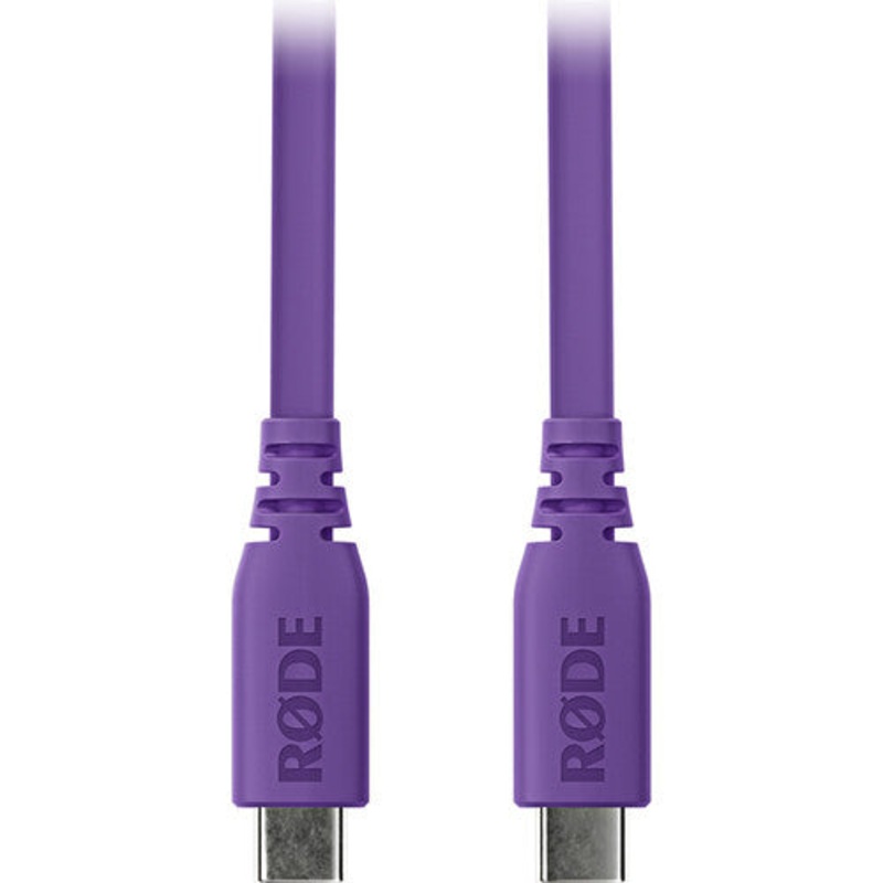 Rode SC17-PU USB-C to USB-C Cable (Purple) – 5′