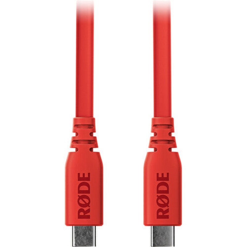 Rode SC17-R USB-C to USB-C Cable (Red) – 5′