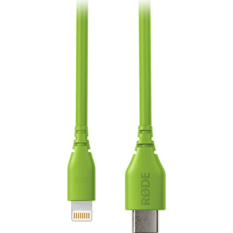 Rode SC21-G Lightning to USB-C Cable (Green) – 11.8″