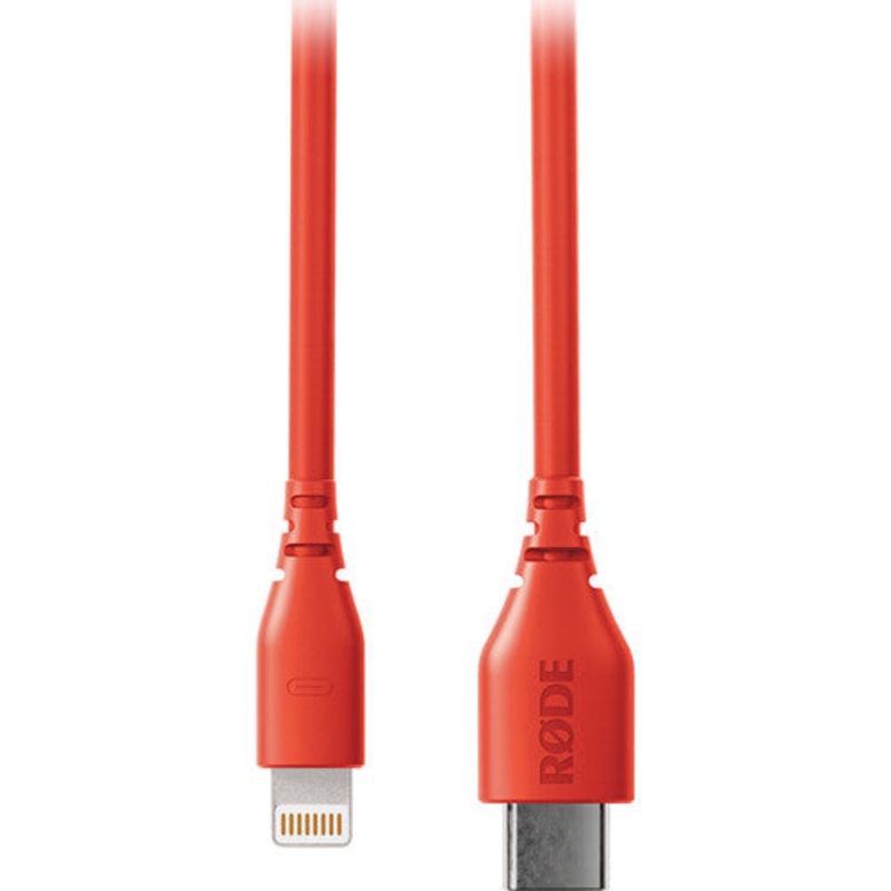 Rode SC21-R Lightning to USB-C Cable (Red) – 11.8″