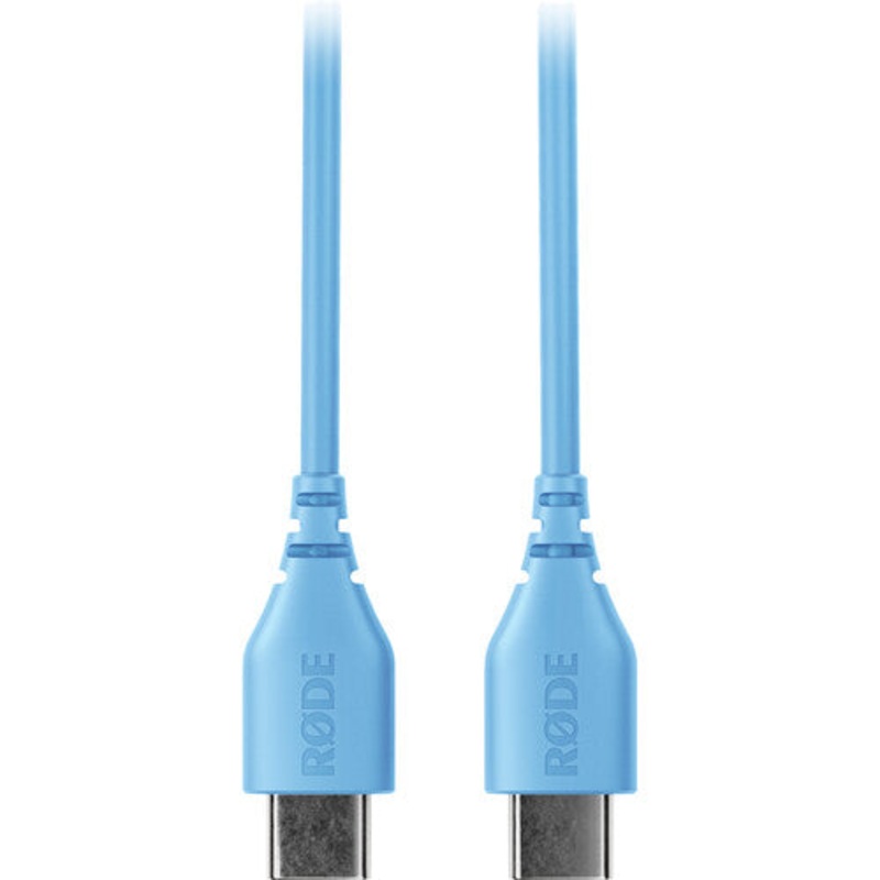 Rode SC22-B USB-C to USB-C Cable (Blue) – 11.8″