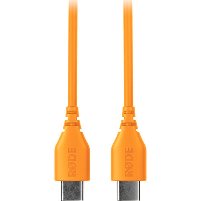 Rode SC22-O USB-C to USB-C Cable (Orange) – 11.8″