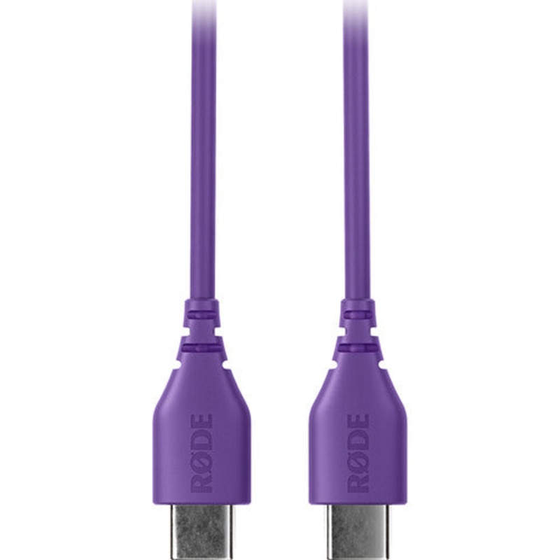 Rode SC22-PU USB-C to USB-C Cable (Purple) – 11.8″