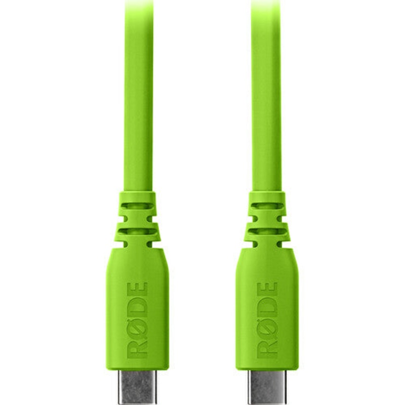 Rode SC27-G SuperSpeed USB-C to USB-C Cable (Green) – 6.6′