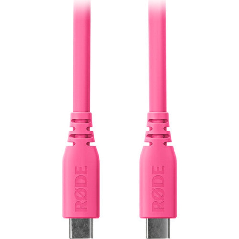 Rode SC27-P SuperSpeed USB-C to USB-C Cable (Pink) – 6.6′