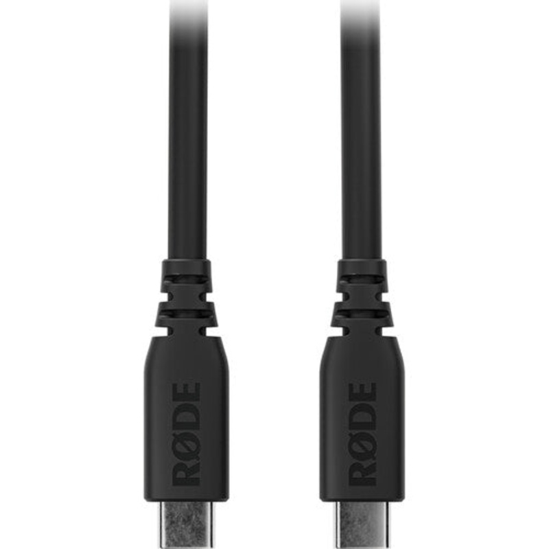 Rode SC27 SuperSpeed USB-C to USB-C Cable (Black) – 6.6′