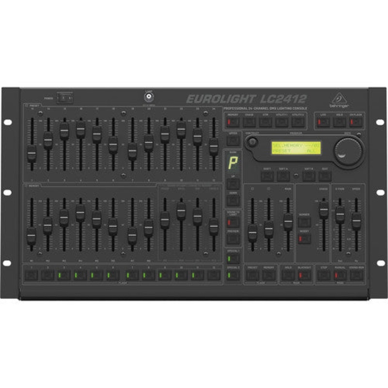 Behringer EUROLIGHT LC2412 V2 24-Channel DMX Lighting Console
