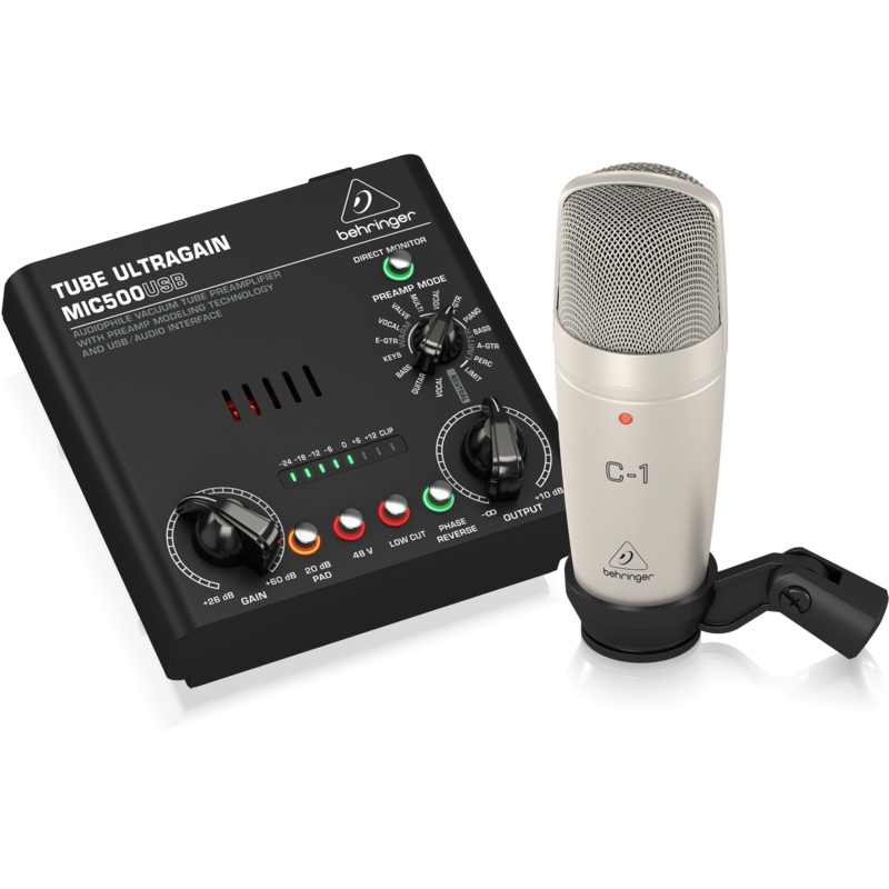 Behringer VOICE STUDIO Complete Recording Bundle