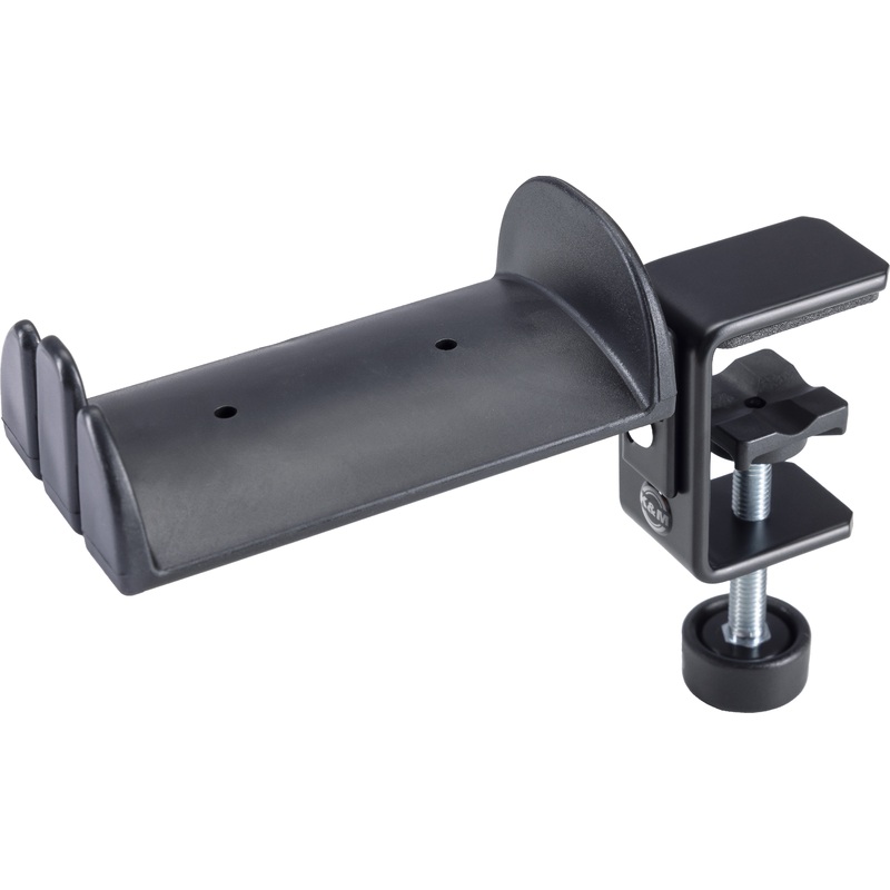 K&M 16090 Headphone Hanger with Table Clamp