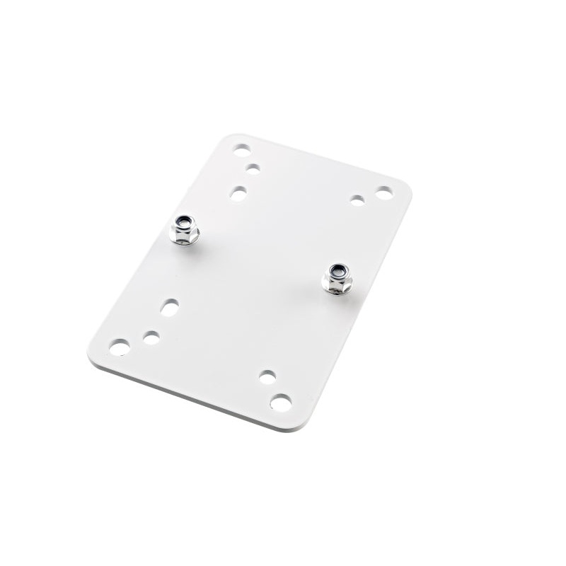 K&M 24354 Universal Mounting Bracket  (White)