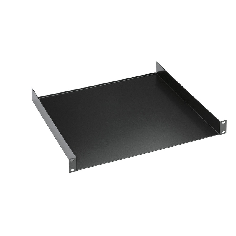 K&M 28481-300 Steel Rack Shelf with Tray – 1U