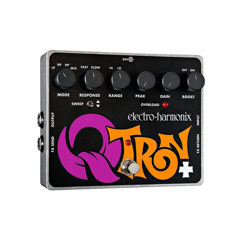 Electro-Harmonix Q-TRON + Envelope Filter Pedal with Effects Loop