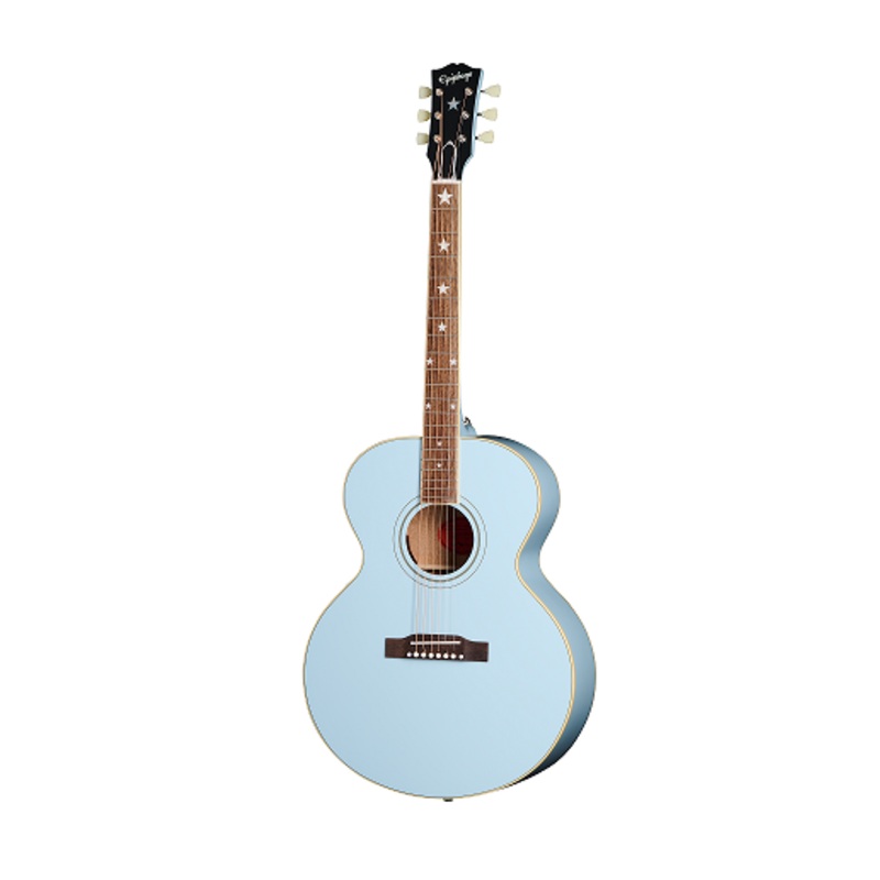 Epiphone J-180 LS Series Acoustic Guitar (Frost Blue)