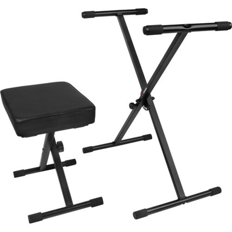 Gator Frameworks GFW-KEYBENCH-SET Keyboard Bench & Stand Set