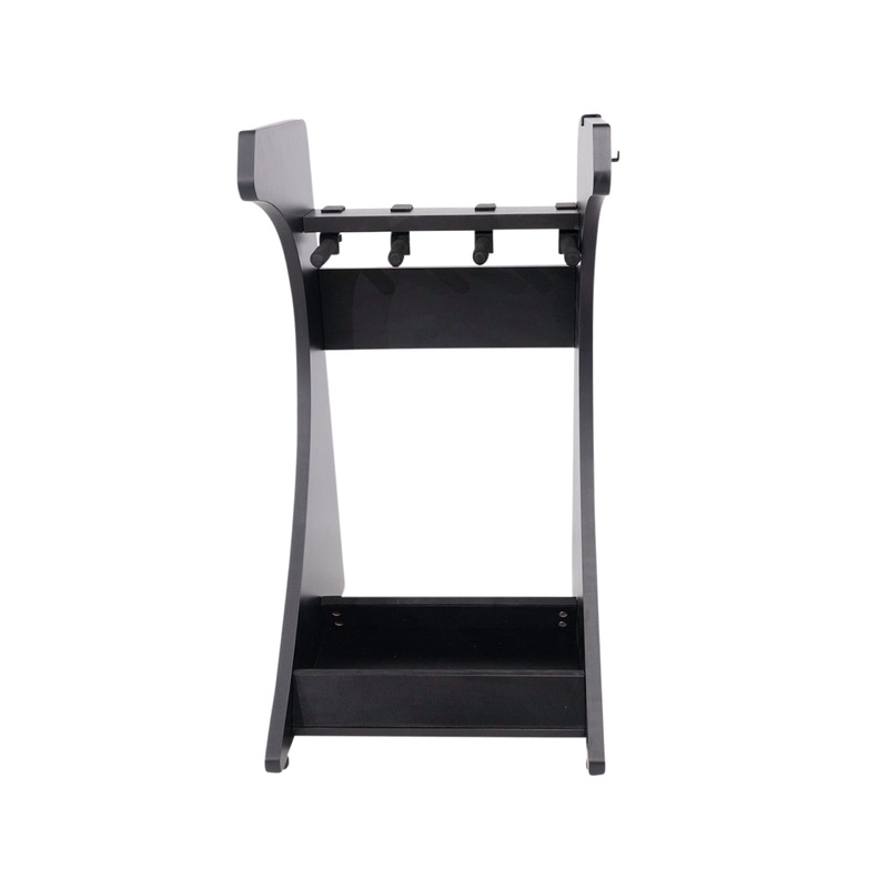 Gator GFW-ELITEGTR3RK-BLK Elite Three Electric/Acoustic Guitar Rack (Black)