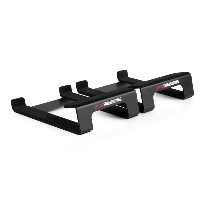 Gator GFW-SPKSTMNDSK-WDG Desktop Speaker Wedge Stand (Pair)