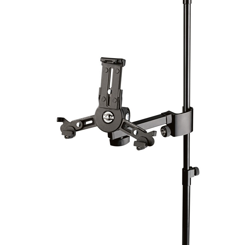 K&M 19796 Universal Tablet Holder with Clamp